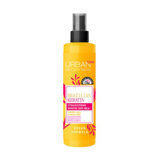 Hajerősítő és -kiegyenesítő hajbalzsam spray keratinnal száraz, fénytelen és szöszös hajra 200 ml 