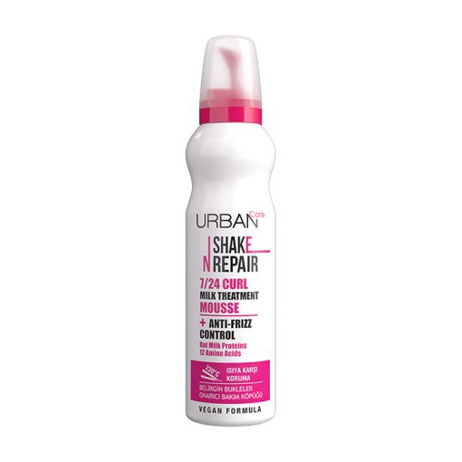 Shake N Repair 7/24 Regeneráló tejes hajhab szöszsösödő, göndör hajra 150 ml